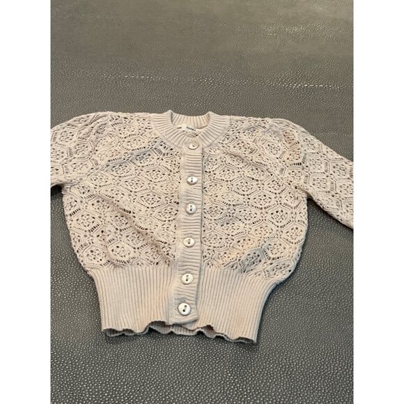 Soor Ploom Tan Cardigan Toddler 18/24M VGUC